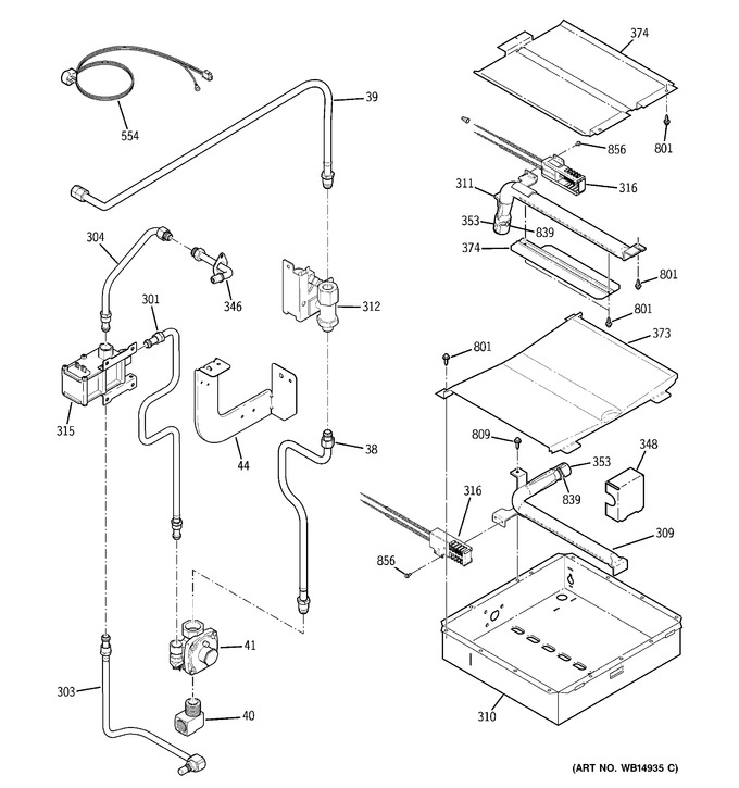 Diagram for PGS975DEP1WW