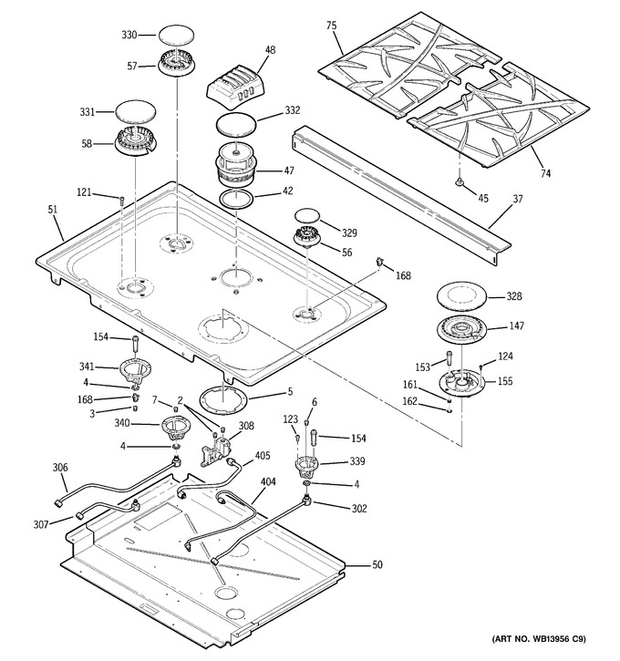 Diagram for PGS975DEP1WW