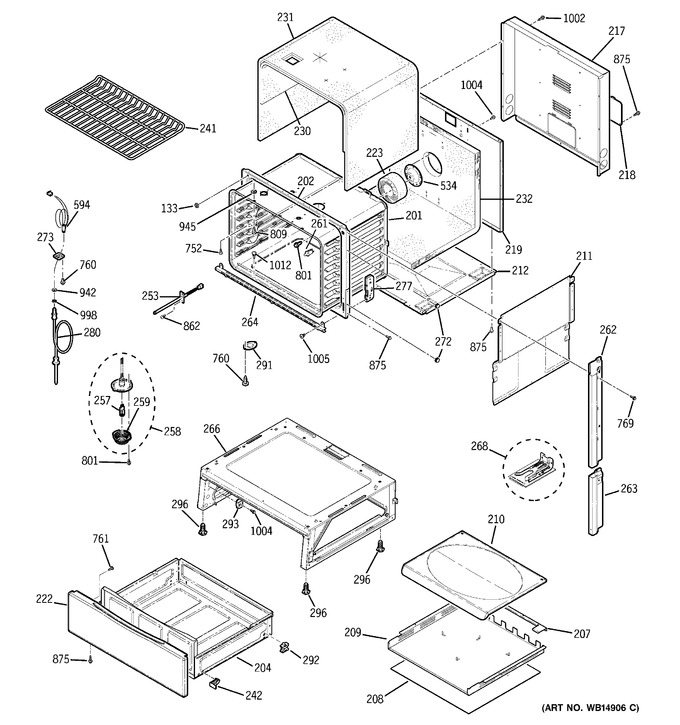 Diagram for PGS975DEP1WW