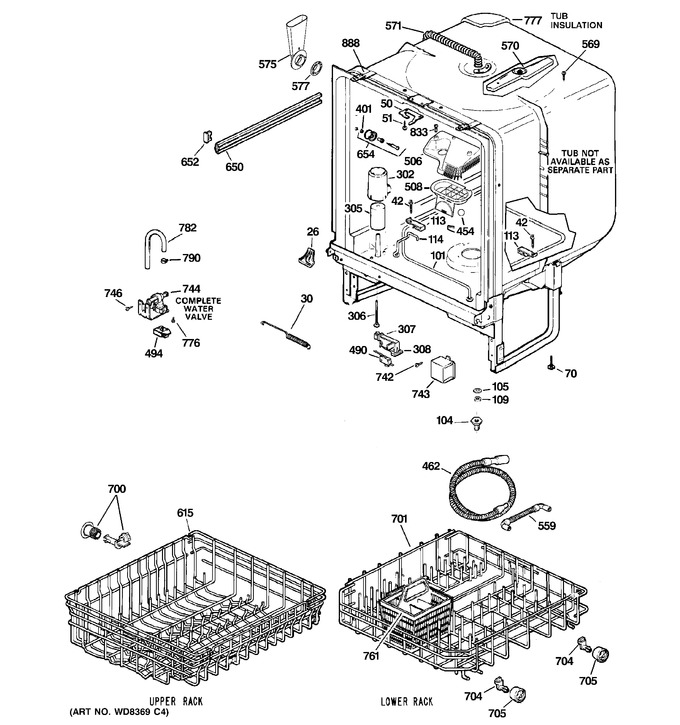 Diagram for GSD4000R15BB