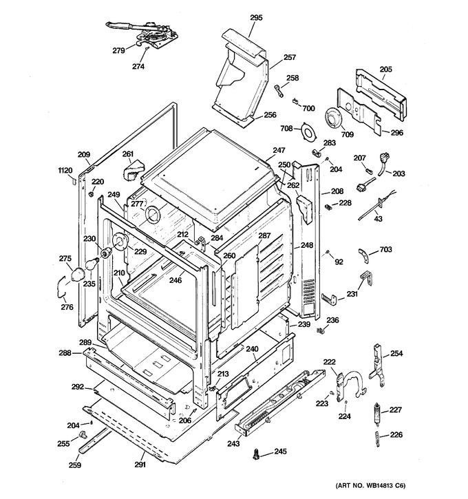 Diagram for JGB3000ER1WW