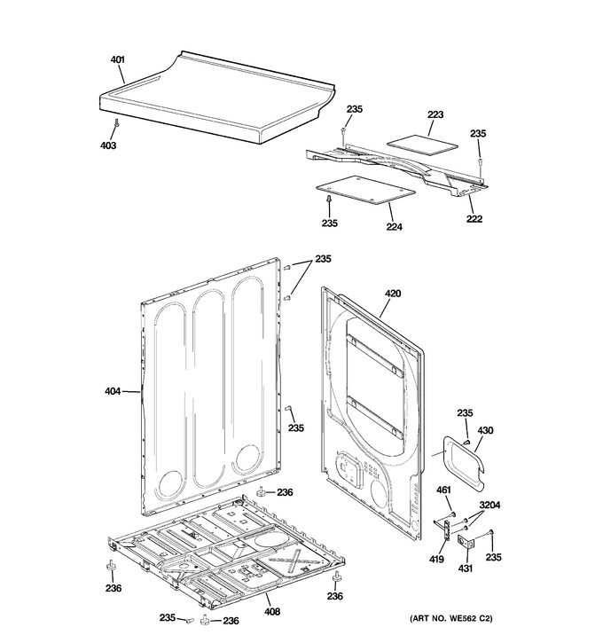 Diagram for NVLR223EG7WW