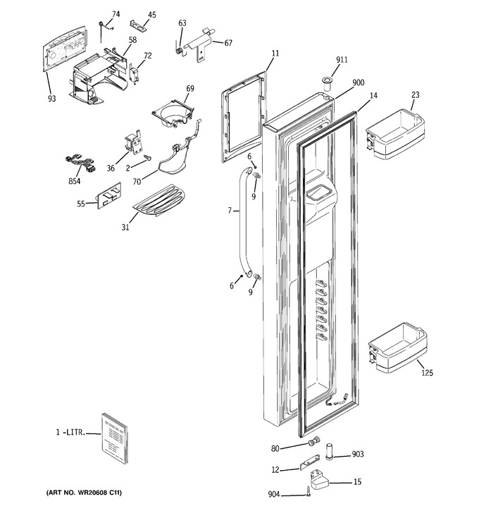 Diagram for GCE21LGYBFWW