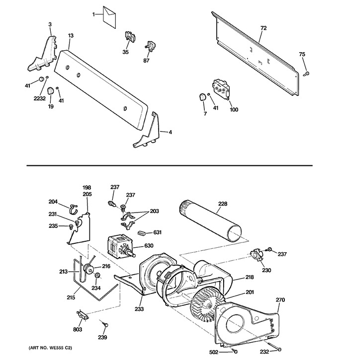 Diagram for DBLR333EG7WW