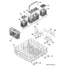 Diagram for 4 - Lower Rack Assembly