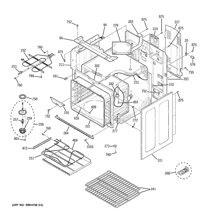 Diagram for JB840DP1BB