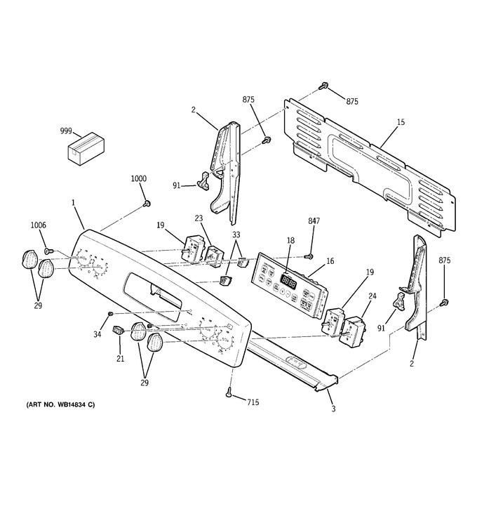 Diagram for JB850DP1WW