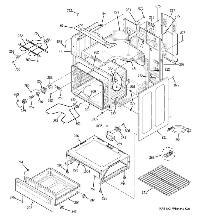 Diagram for JCBS55DM2WW