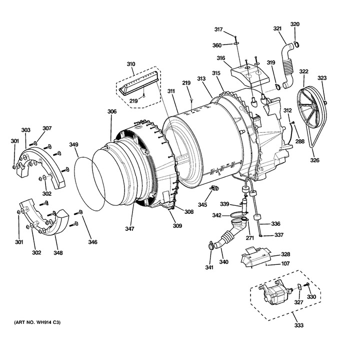 Diagram for GFWN1100L0WW