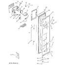 Diagram for 1 - Freezer Door