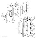 Diagram for 2 - Fresh Food Doors