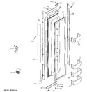 Diagram for 1 - Freezer Door