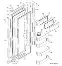 Diagram for 3 - Fresh Food Door