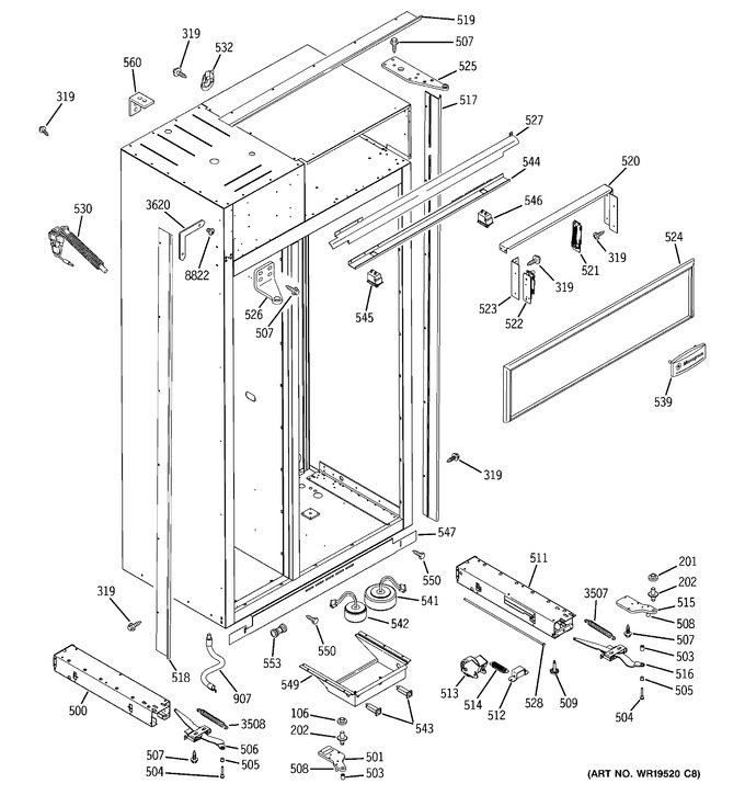 Diagram for ZISW420DRB