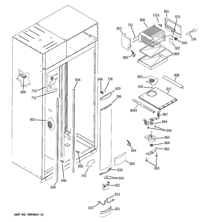 Diagram for ZISW420DRE