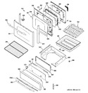 Diagram for 4 - Door & Drawer Parts