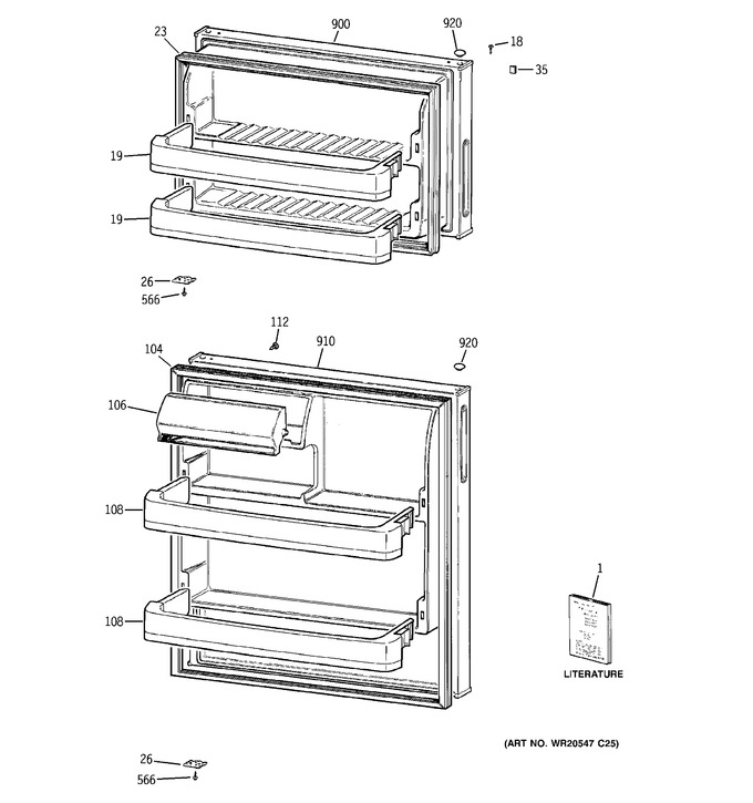 Diagram for HTN16BBX3RWW