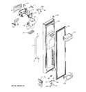 Diagram for 1 - Freezer Door