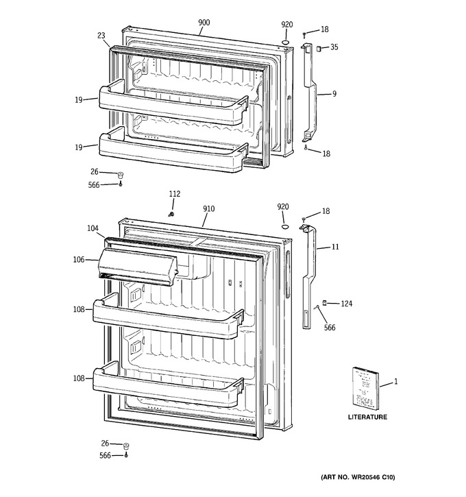 Diagram for CTS17RBSHRWW