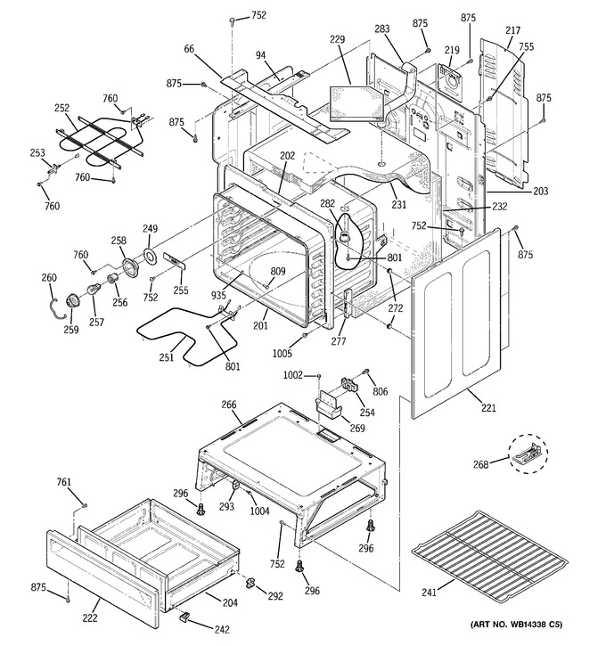 Diagram for JB620DR2WW