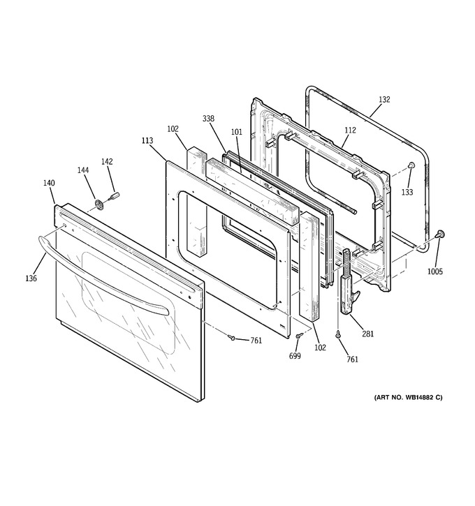 Diagram for JTP55DP2WW