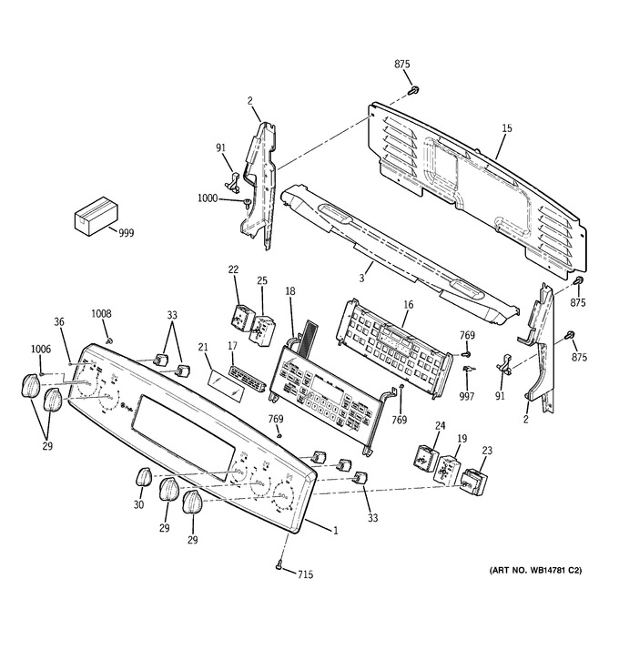 Diagram for PB975TP2WW