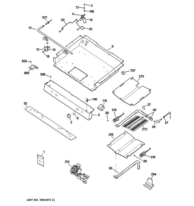 Diagram for JGB428SER1SS