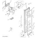 Diagram for 1 - Freezer Door