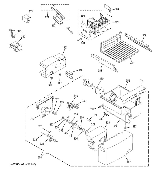 Diagram for GSS20IETNWW