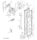 Diagram for 1 - Freezer Door