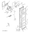 Diagram for 1 - Freezer Door