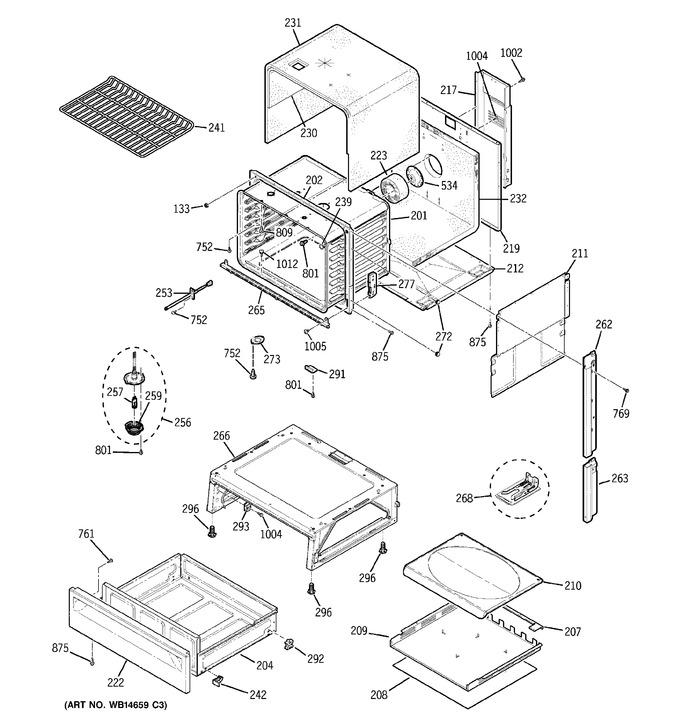 Diagram for JGSP28SEN3SS