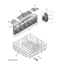 Diagram for 4 - Lower Rack Assembly