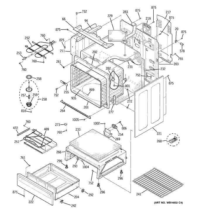 Diagram for JB680SP1SS