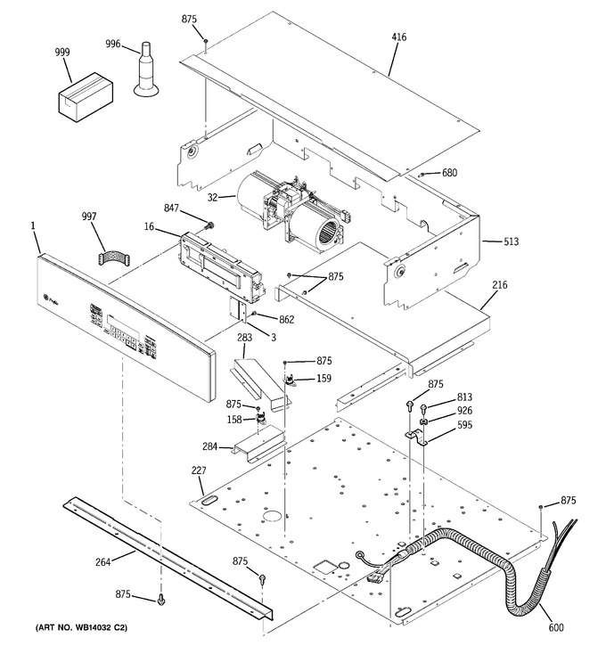 Diagram for PT916DR1WW