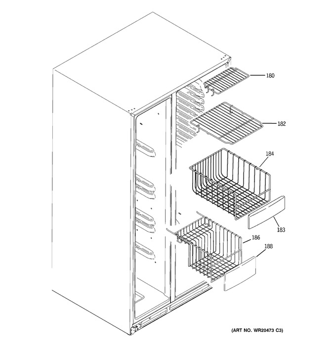 Diagram for GWU23LGYAFSS