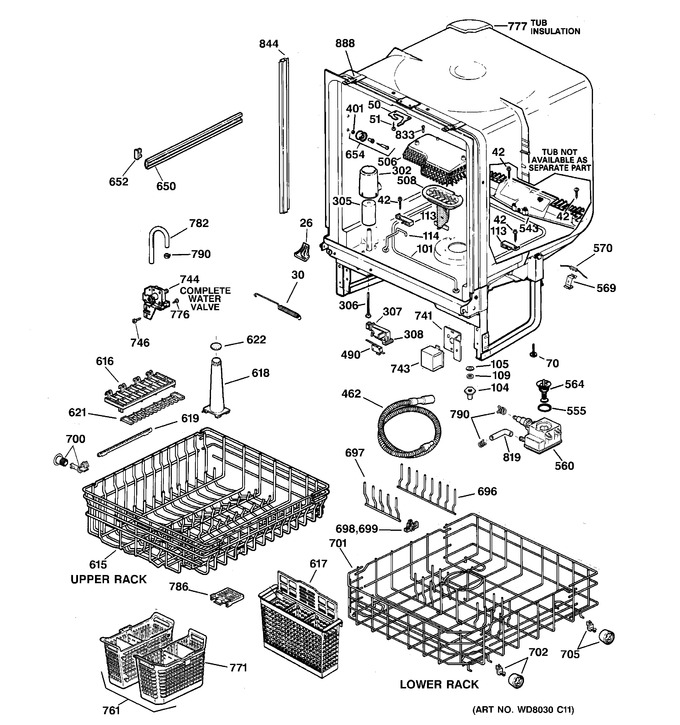 Diagram for GSD4910Z00AA