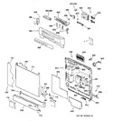 Diagram for 1 - Escutcheon & Door Assembly