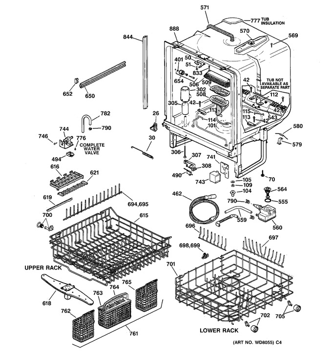 Diagram for GSD5910D00AA