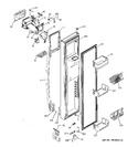 Diagram for 1 - Freezer Door