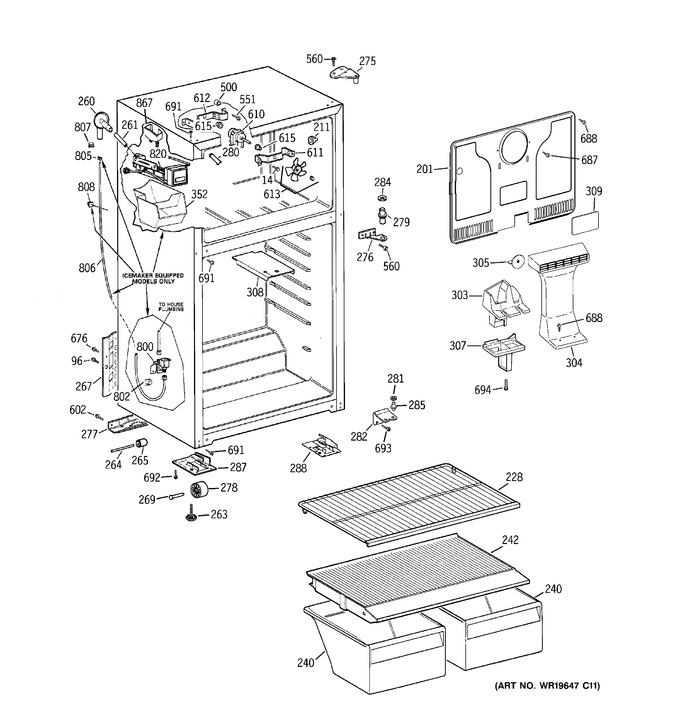 Diagram for GTH18CCB2LWW