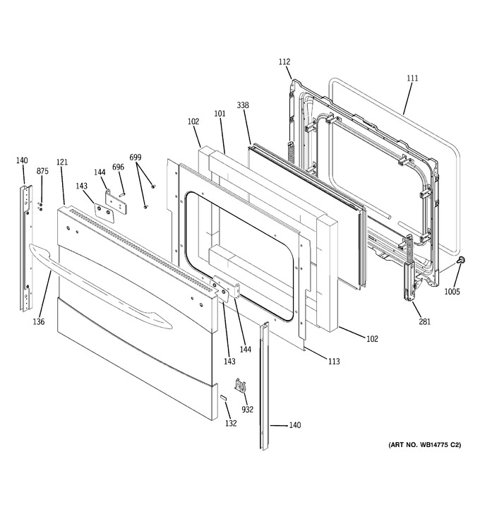 Diagram for PCB975SP2SS