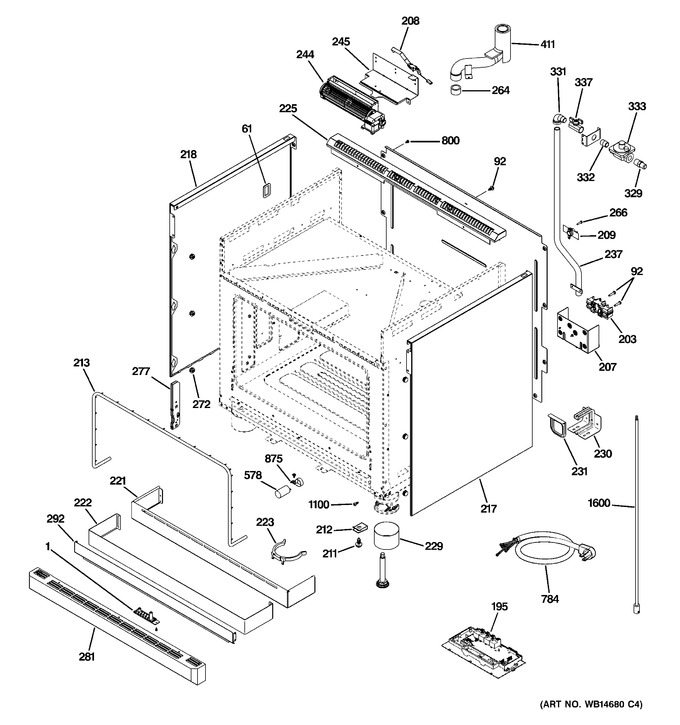 Diagram for ZDP364LRP3SS