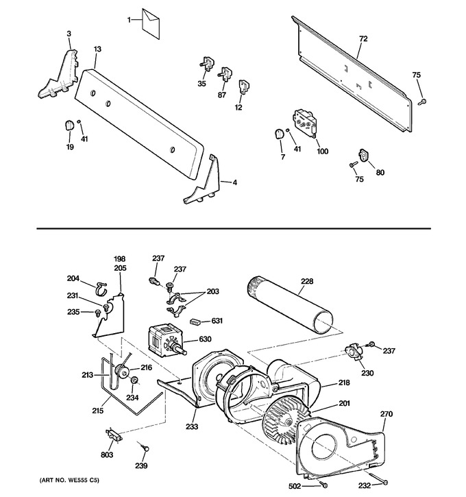 Diagram for GTDP200EM0WW