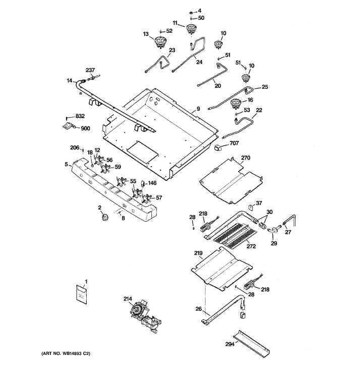 Diagram for JGB400DEP4BB