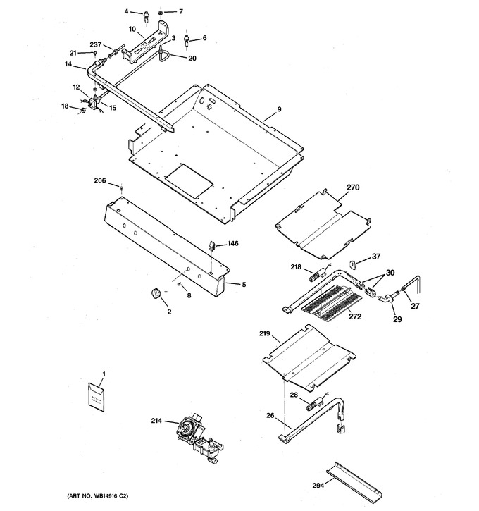 Diagram for JGBP35GXM5WW