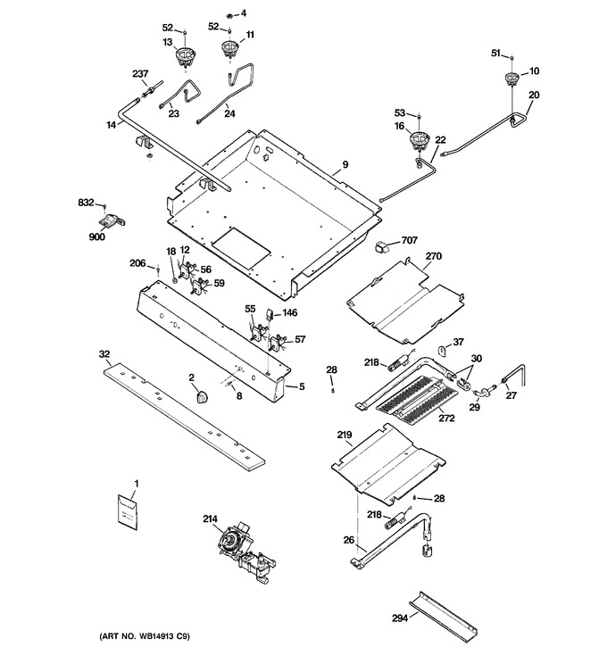 Diagram for JGB281SER3SS