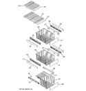 Diagram for 6 - Freezer Shelves