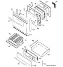 Diagram for 4 - Door & Drawer Parts