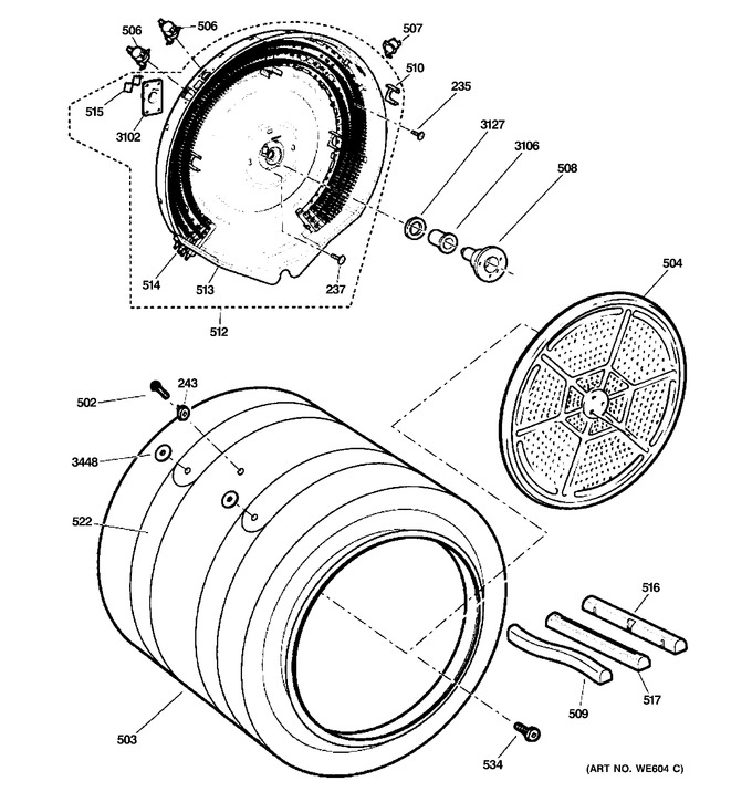 Diagram for PFDS455EL0MV